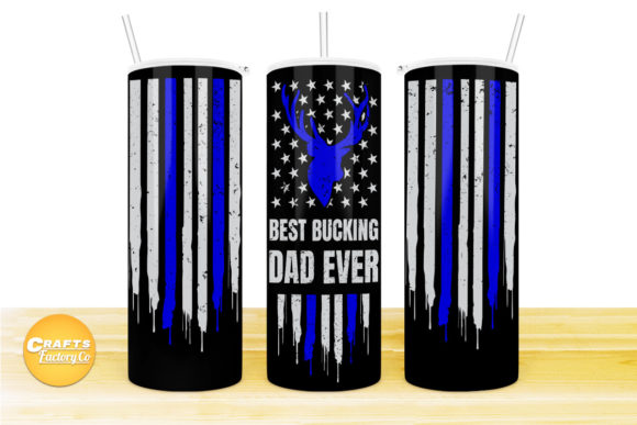 Best Bucking Dad Tumbler