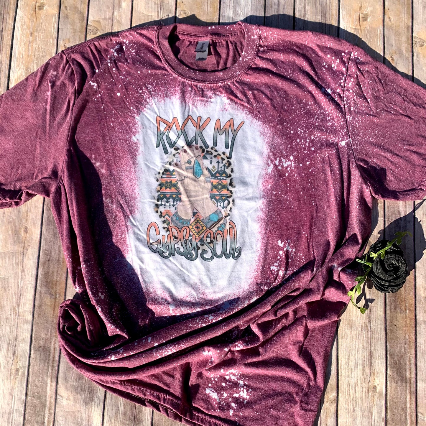 Gypsy Soul Bleached Tee