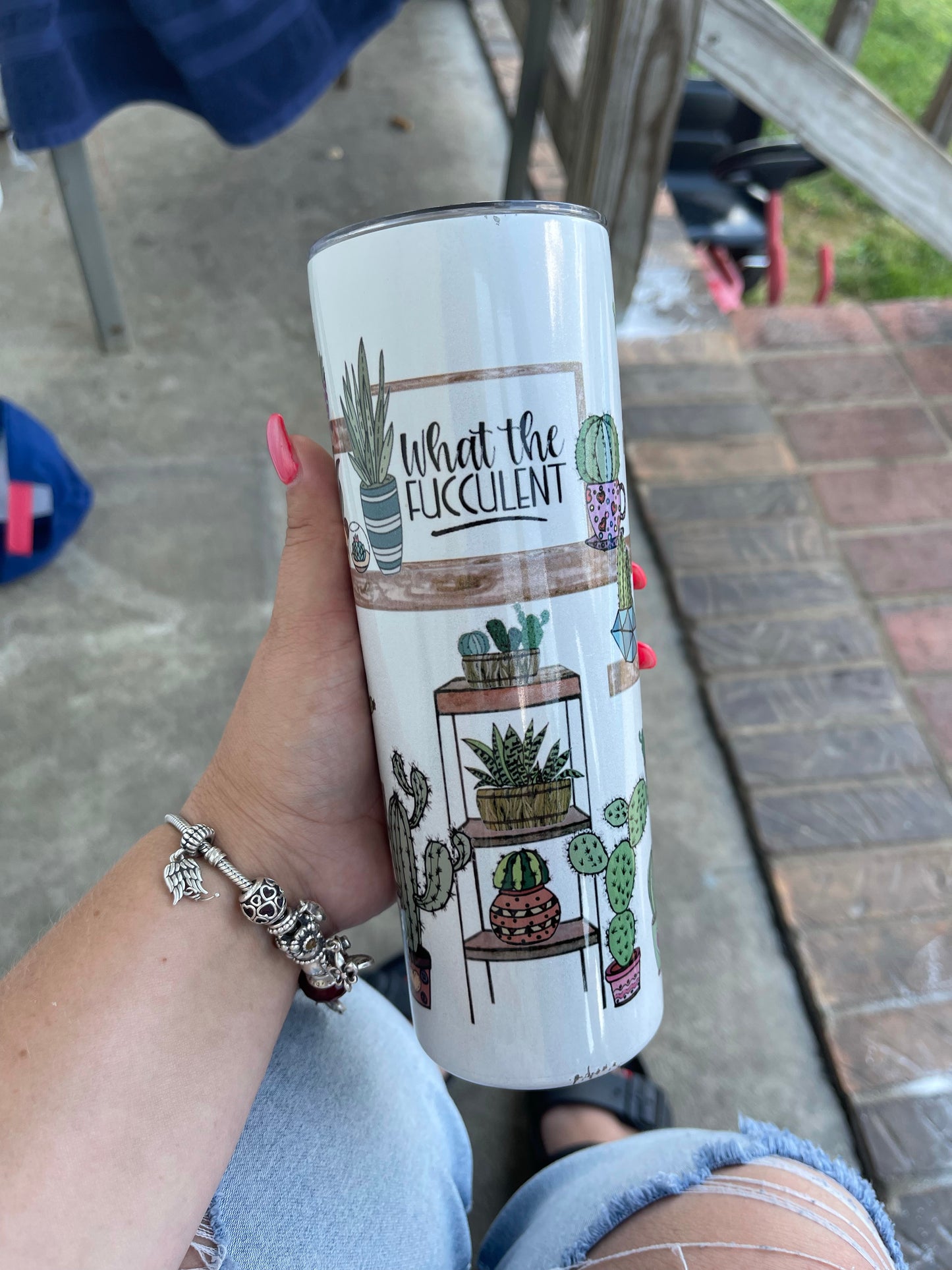 What the fucculent sublimation tumbler