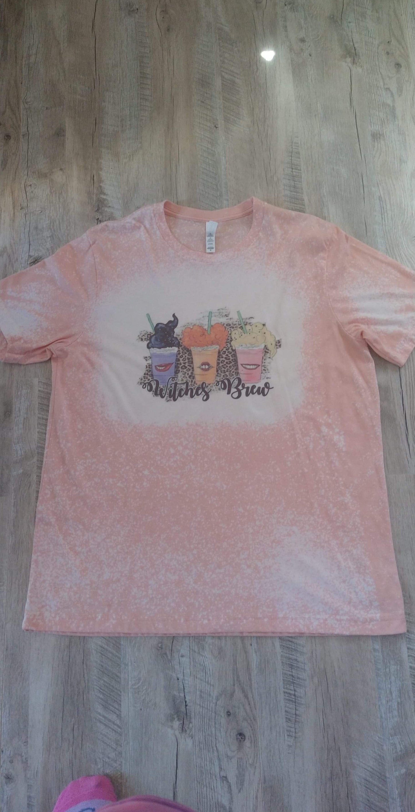 Witches Brew Bleached Tee