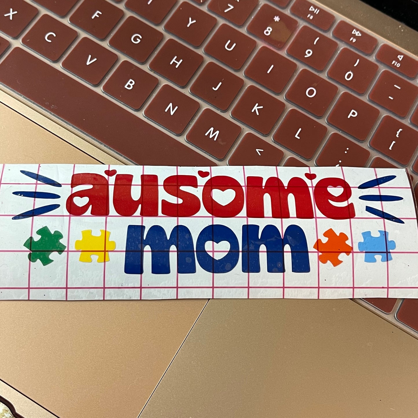 Ausome Mom Decal