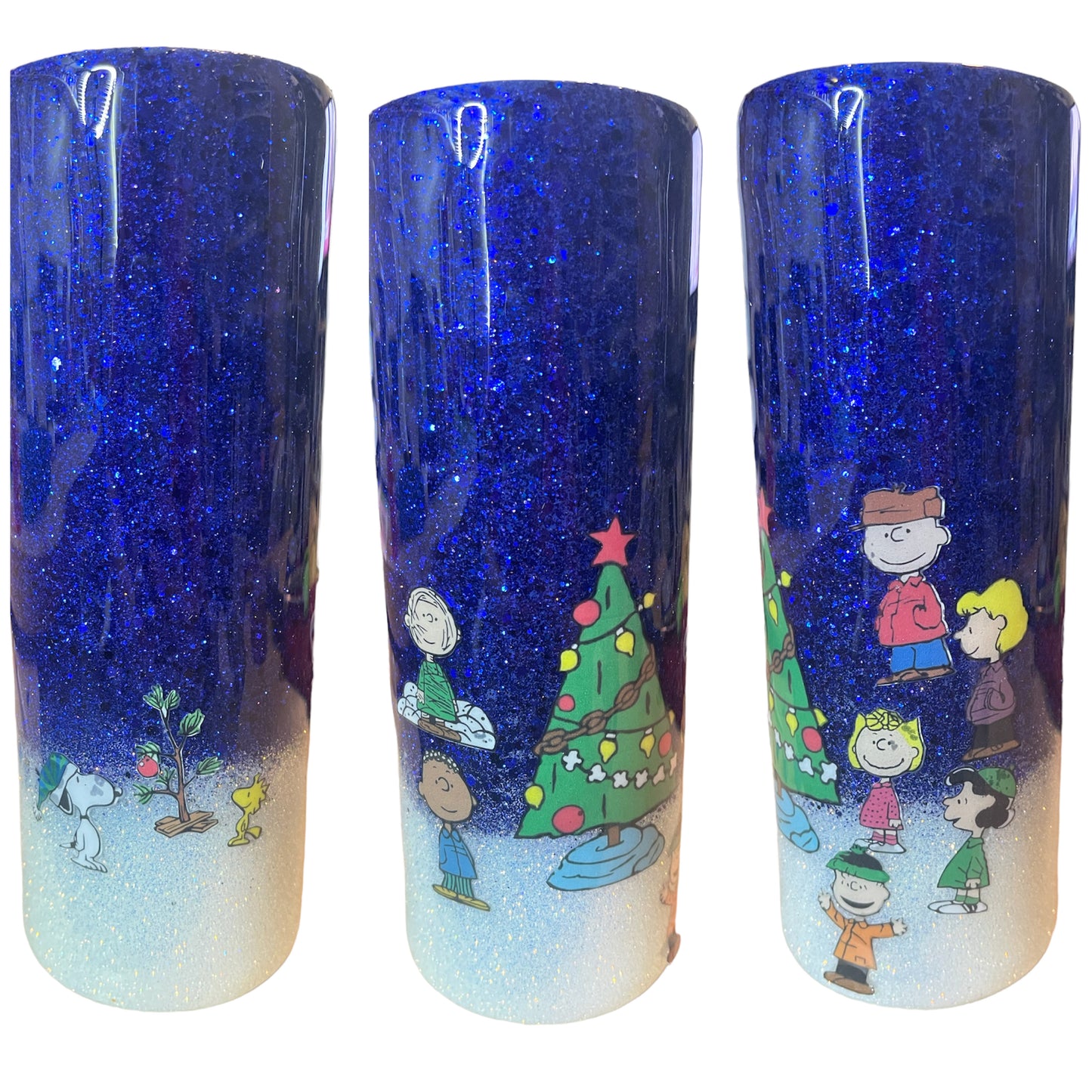Prebuy of Charlie with tree Christmas tumbler
