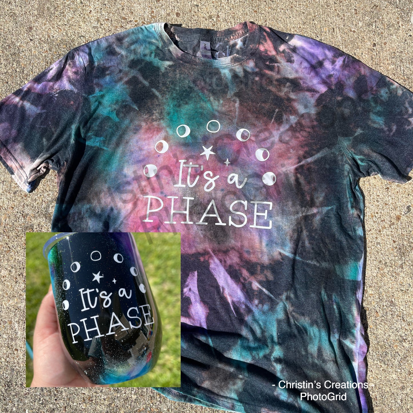 XL Tye dye “It’s a phase” Tee ONLY