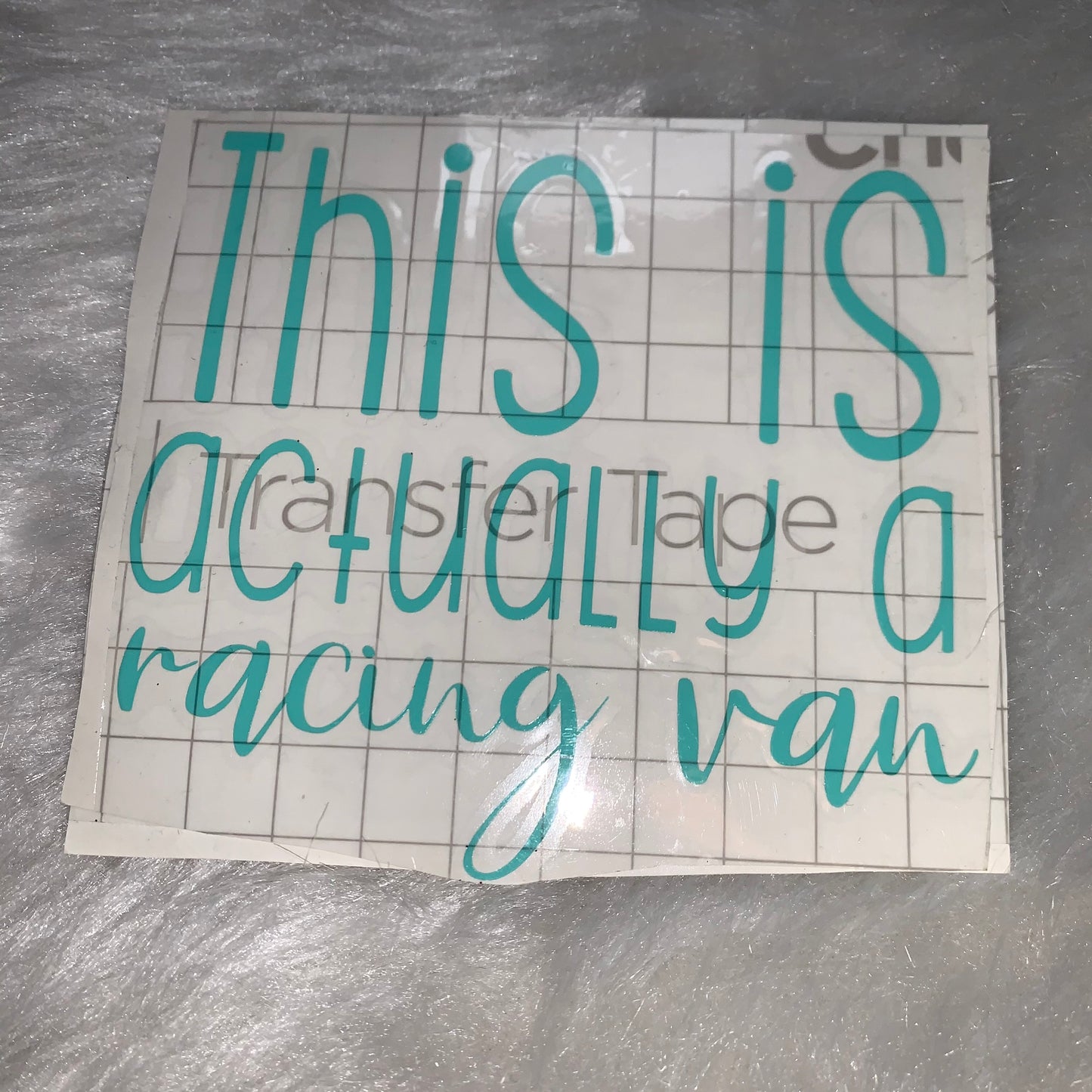This is actually a racing van decal