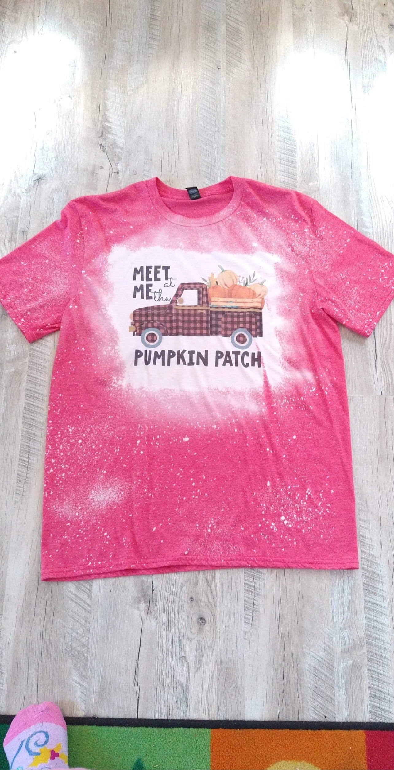 Meet me at the Pumpkin PatchBleached Tee