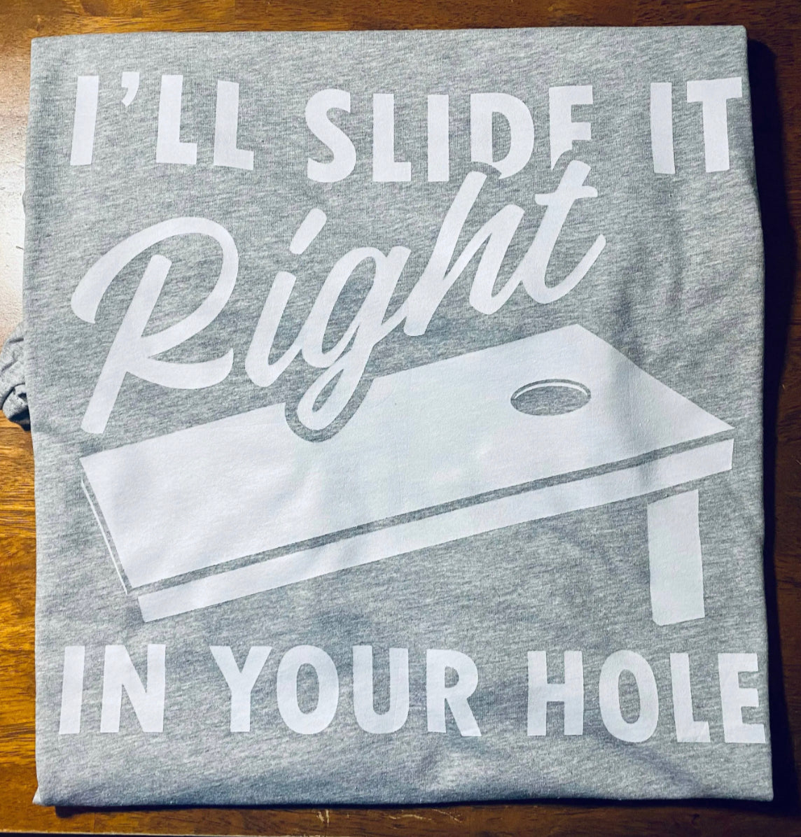 I’ll slide it right in your hole