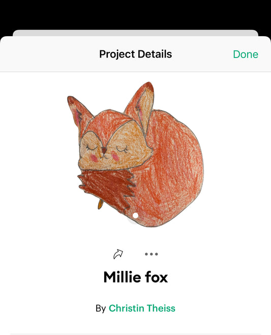 Millie’s Sleeping Fox